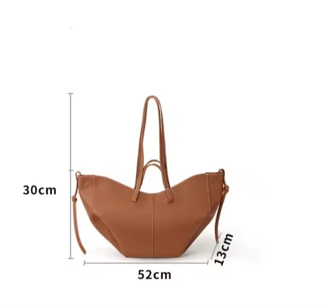 Retro Tote Bag for Women French Niche Design Handbag