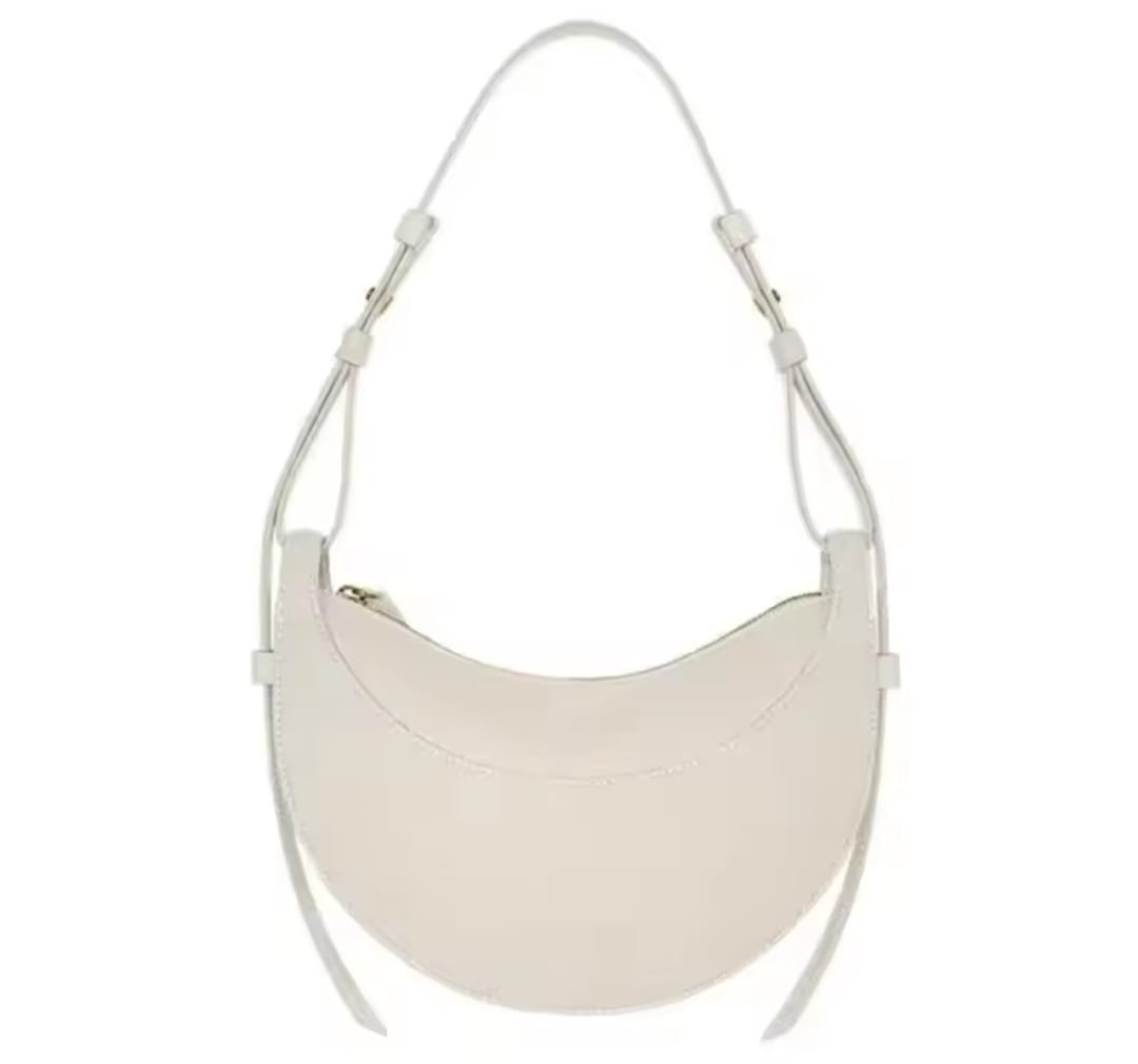 French leather shoulder bag