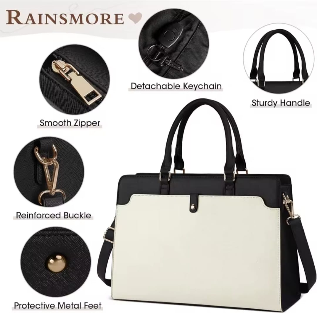 Large Capacity Laptop Bag for Women 15.6 Inch