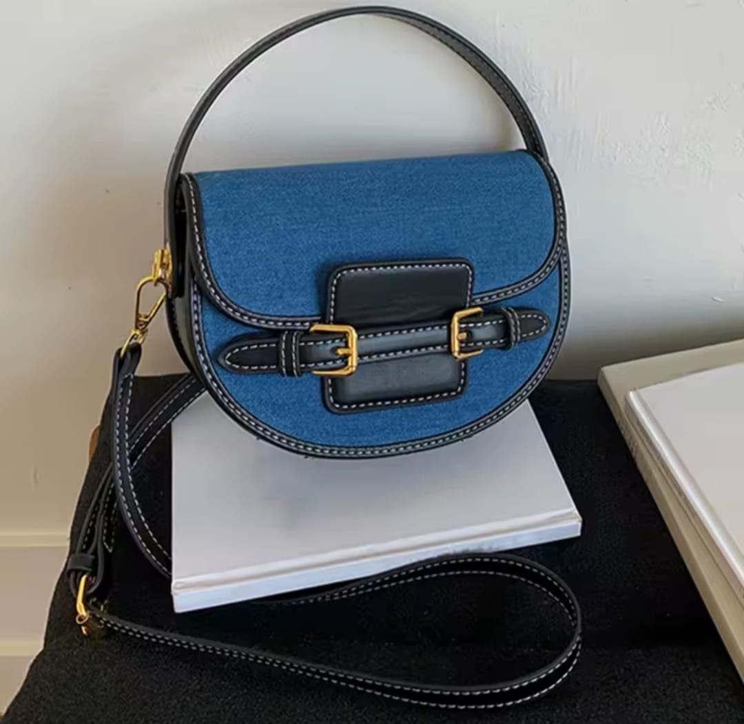 Retro Saddle Versatile Crossbody Bag