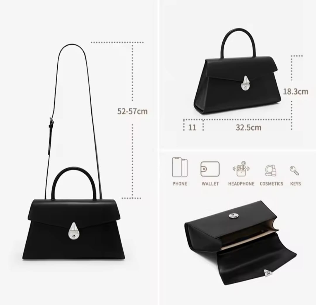 STYLISH LEATHER HANDBAG