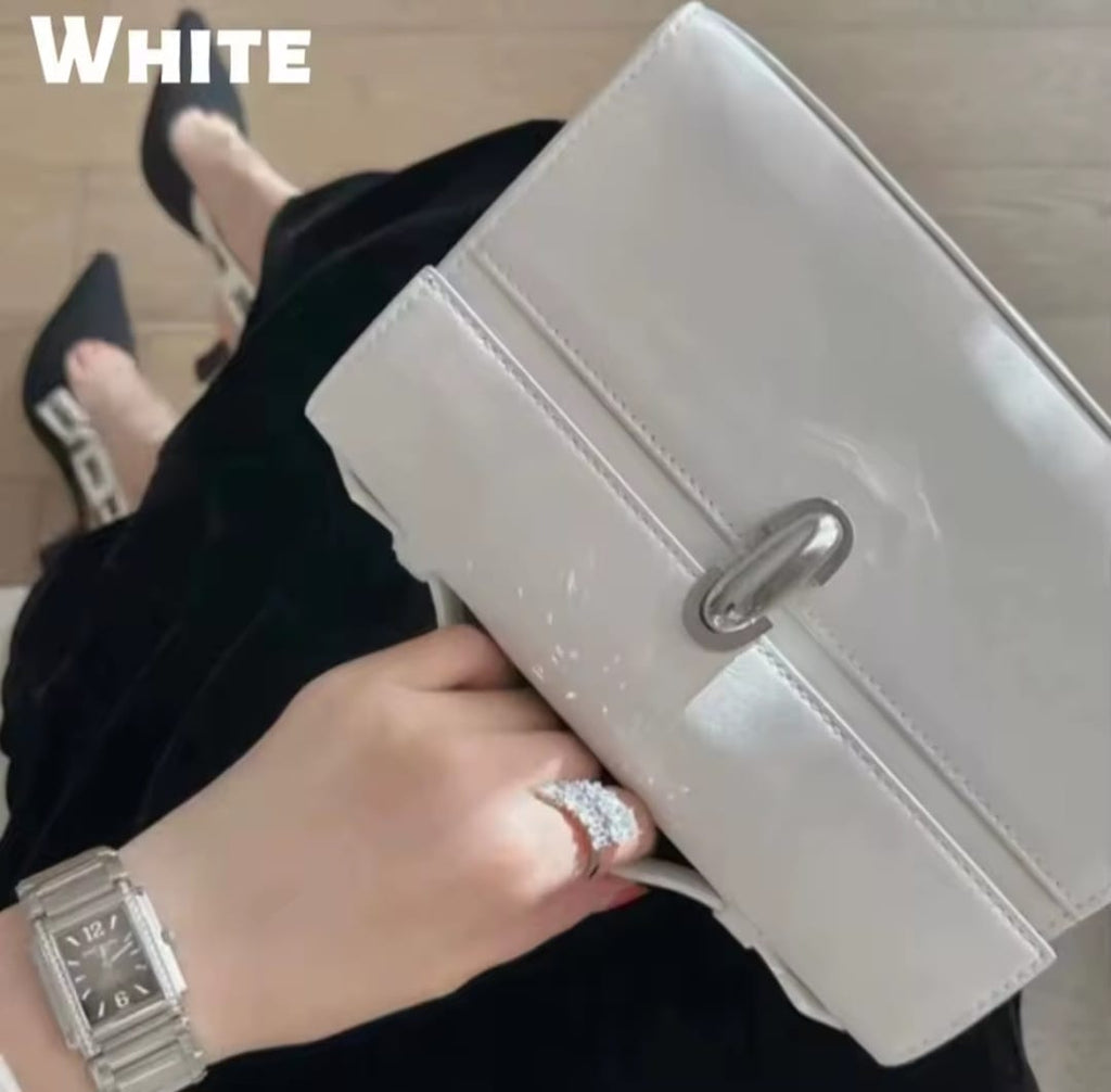 Stylish Handbag Leather Clutch Compact Bag